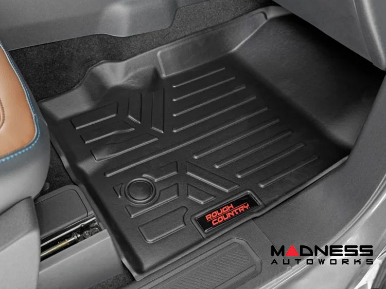 Ford Bronco Floor Liners - Floor Armor - Front + Rear - 2 Door